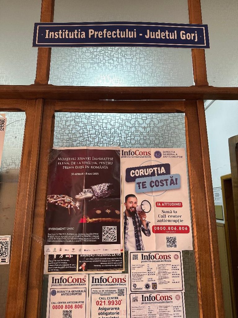 infocons sf. imparateasa elena prefectura gorj